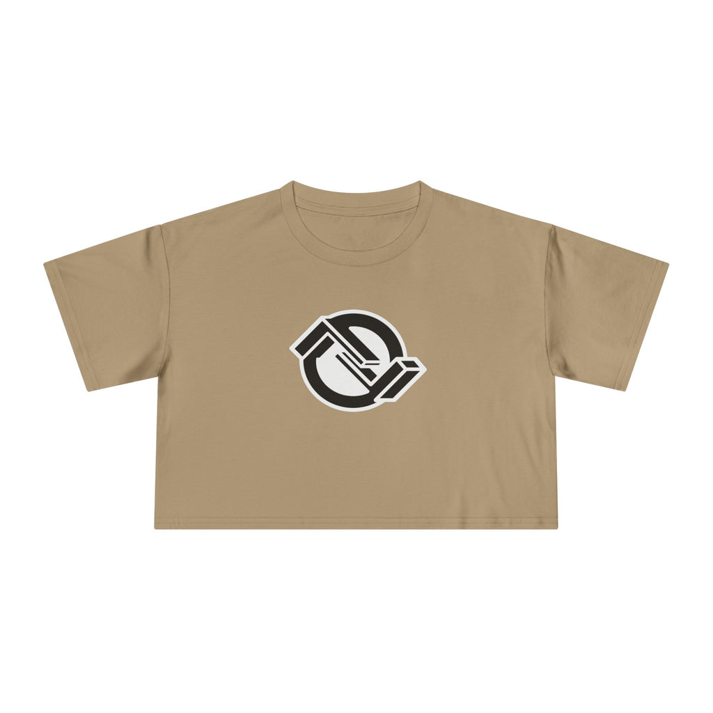 Inverted Logo Crop Tee