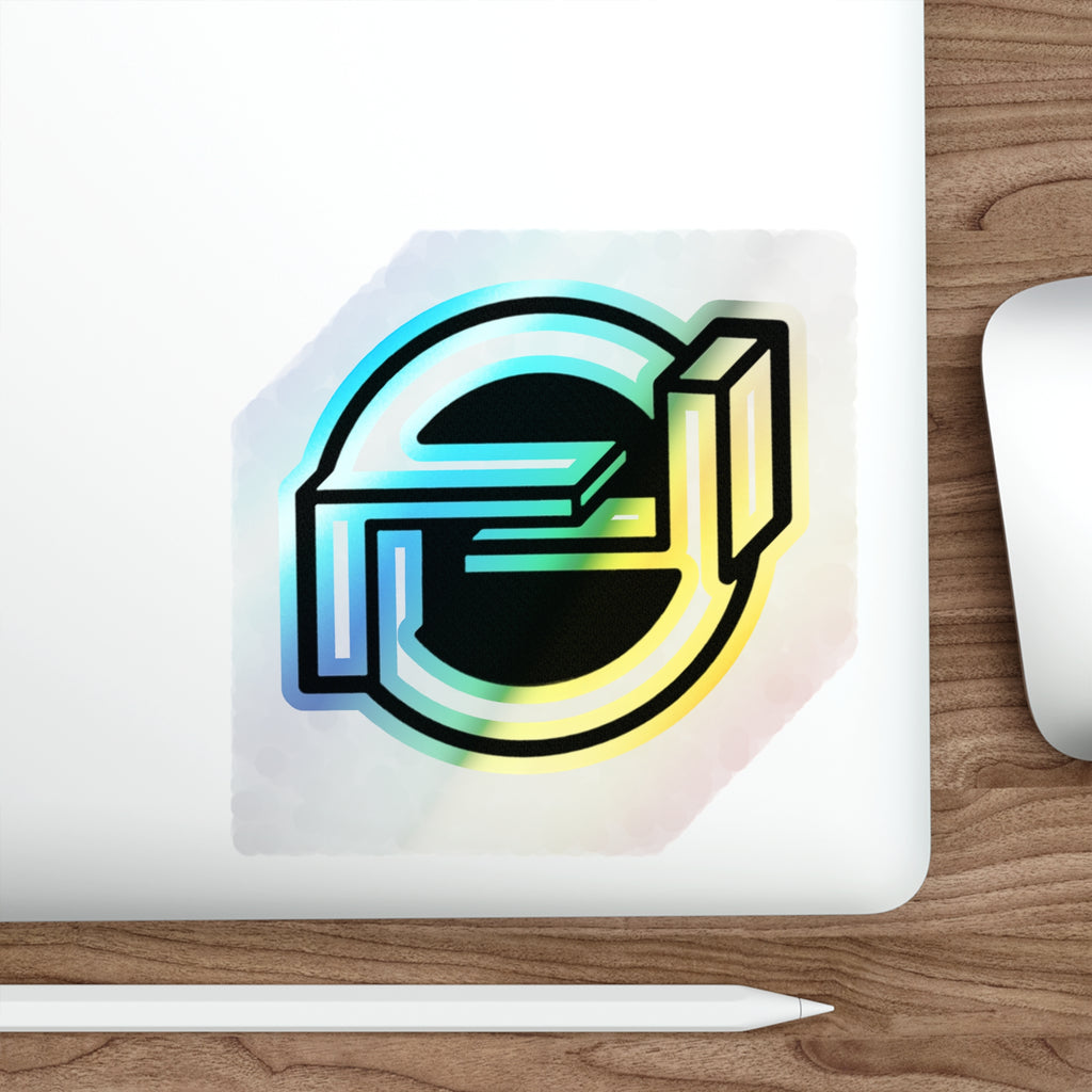Holographic Logo Die-Cut Logo Sticker
