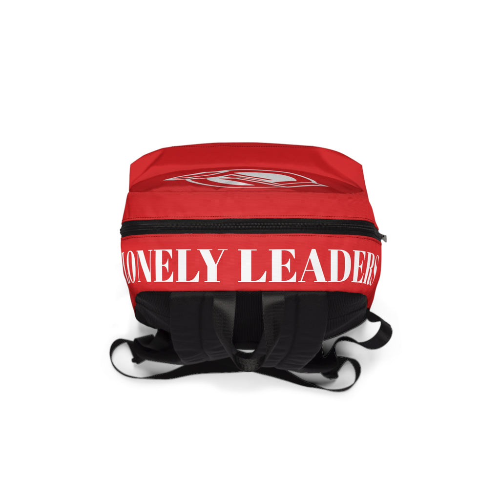 Name & Logo Backpack (Red)