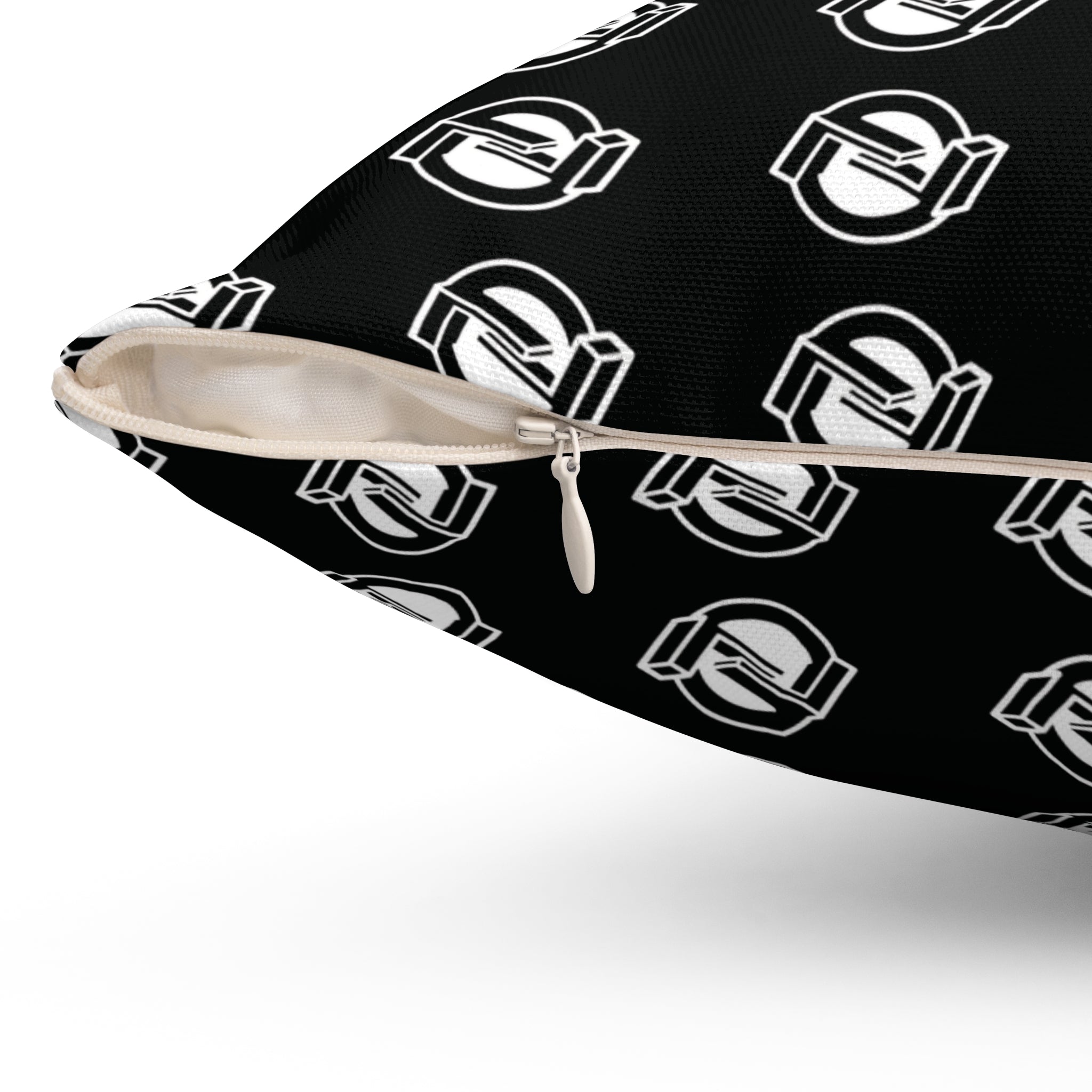 Multi-logo Throw Pillow