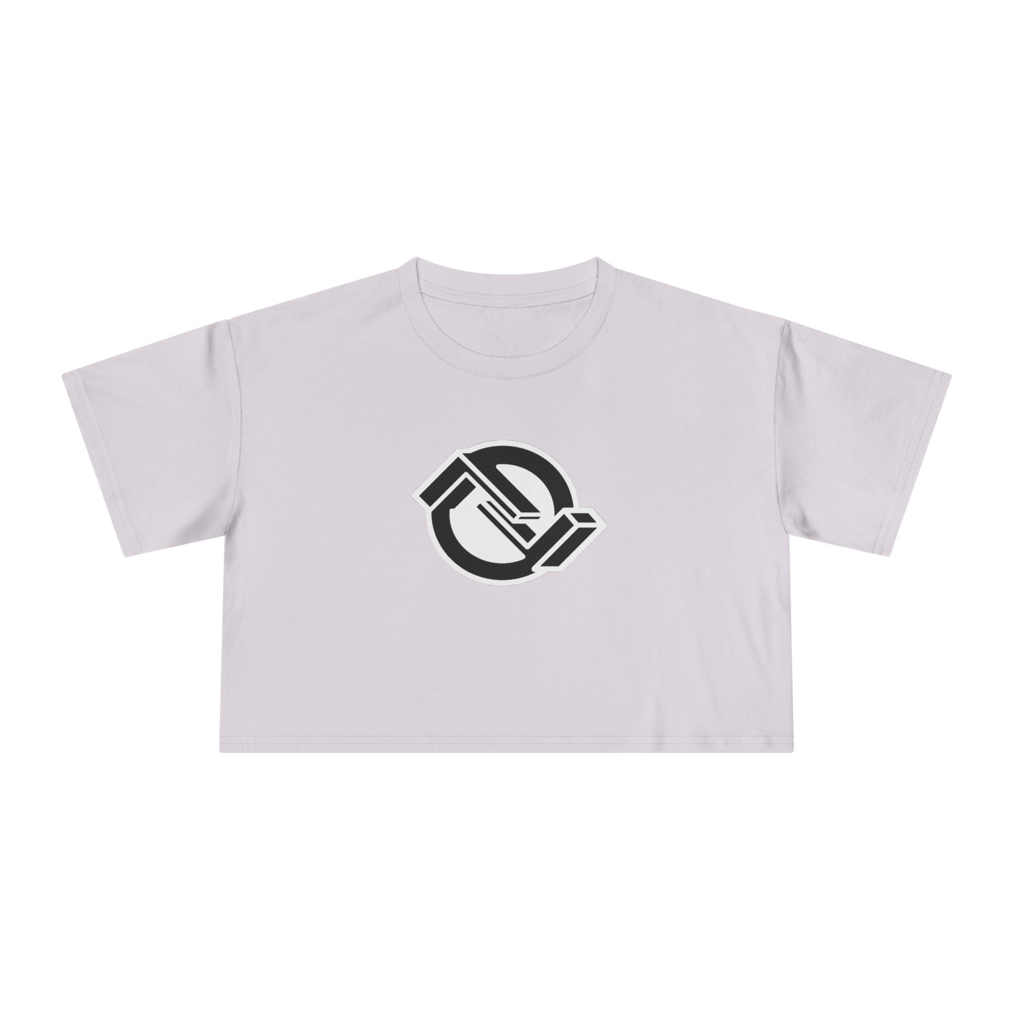 Inverted Logo Crop Tee