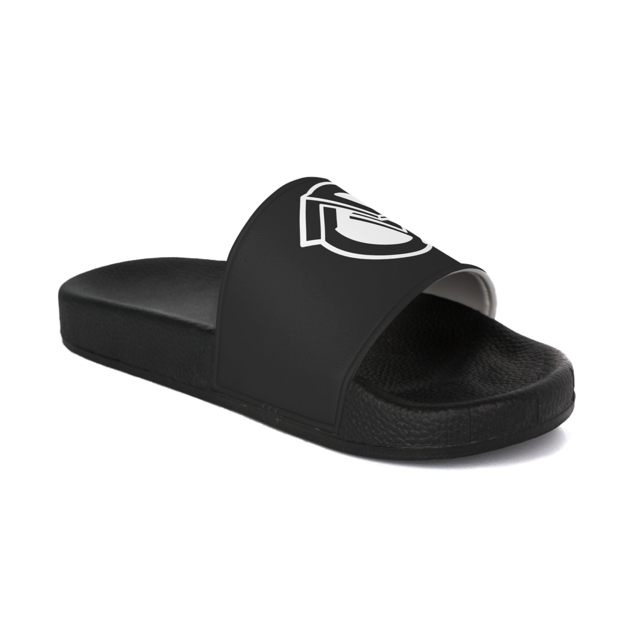 Men's Logo Slides (Black)
