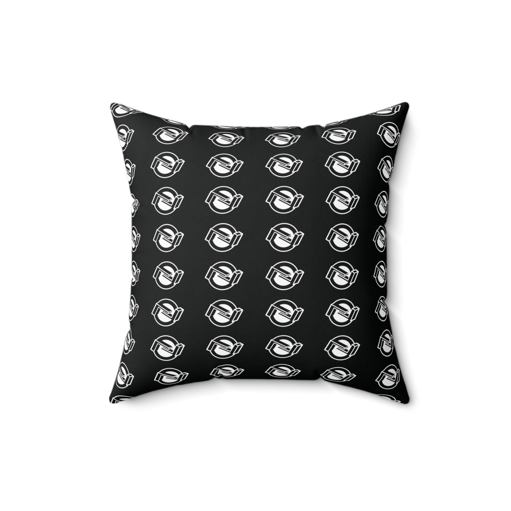 Multi-logo Throw Pillow