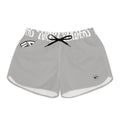 Women’s Pocket Logo Lounge Shorts (Light Grey)