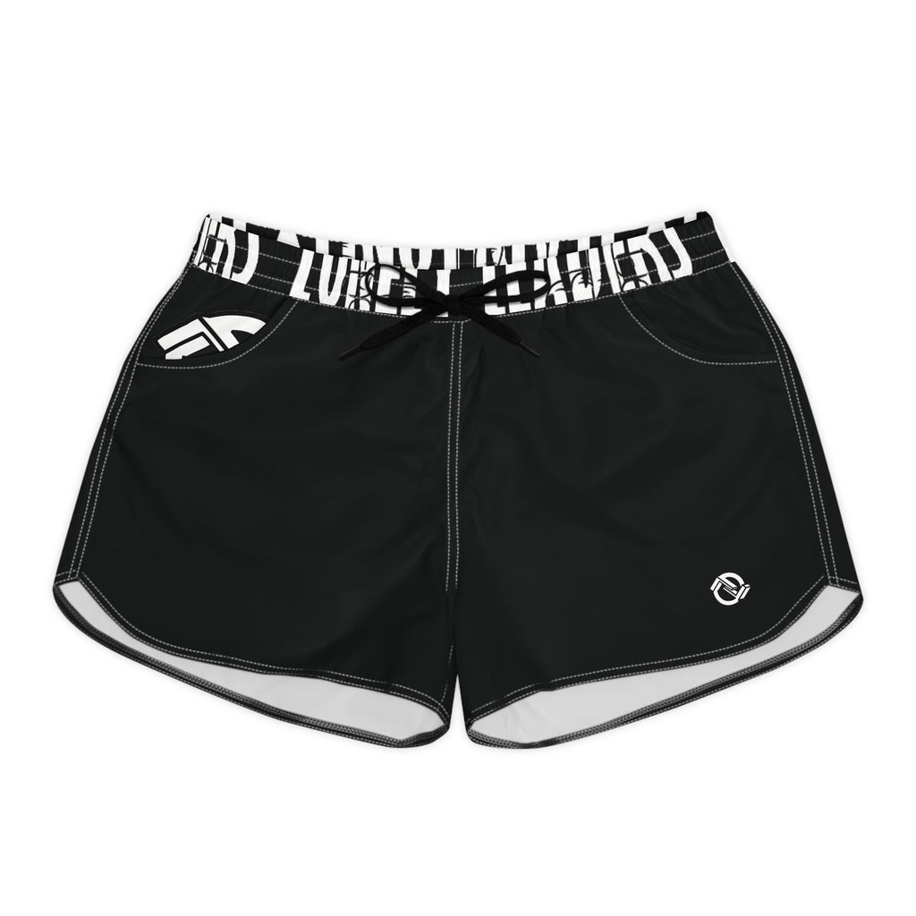 Women’s Pocket Logo Lounge Shorts (Black)