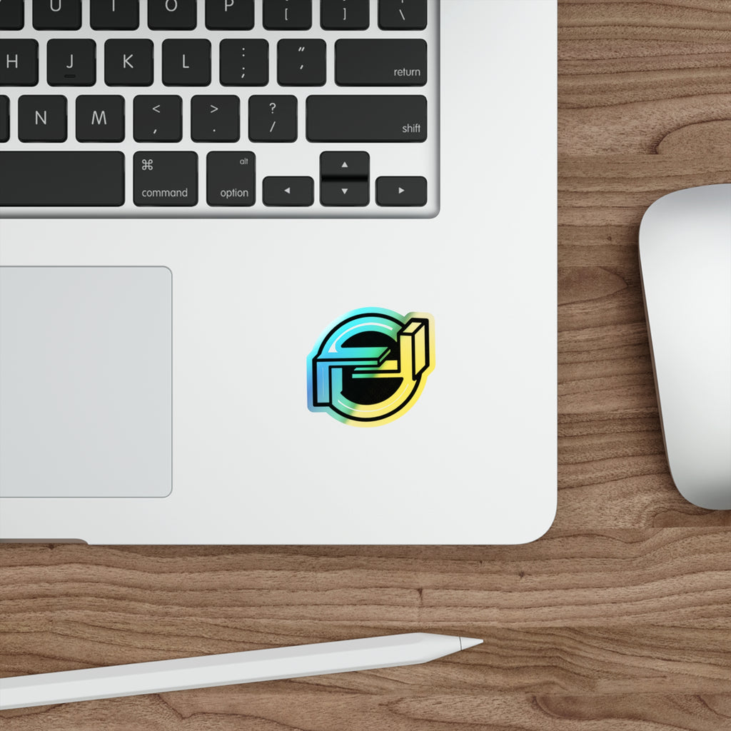 Holographic Logo Die-Cut Logo Sticker