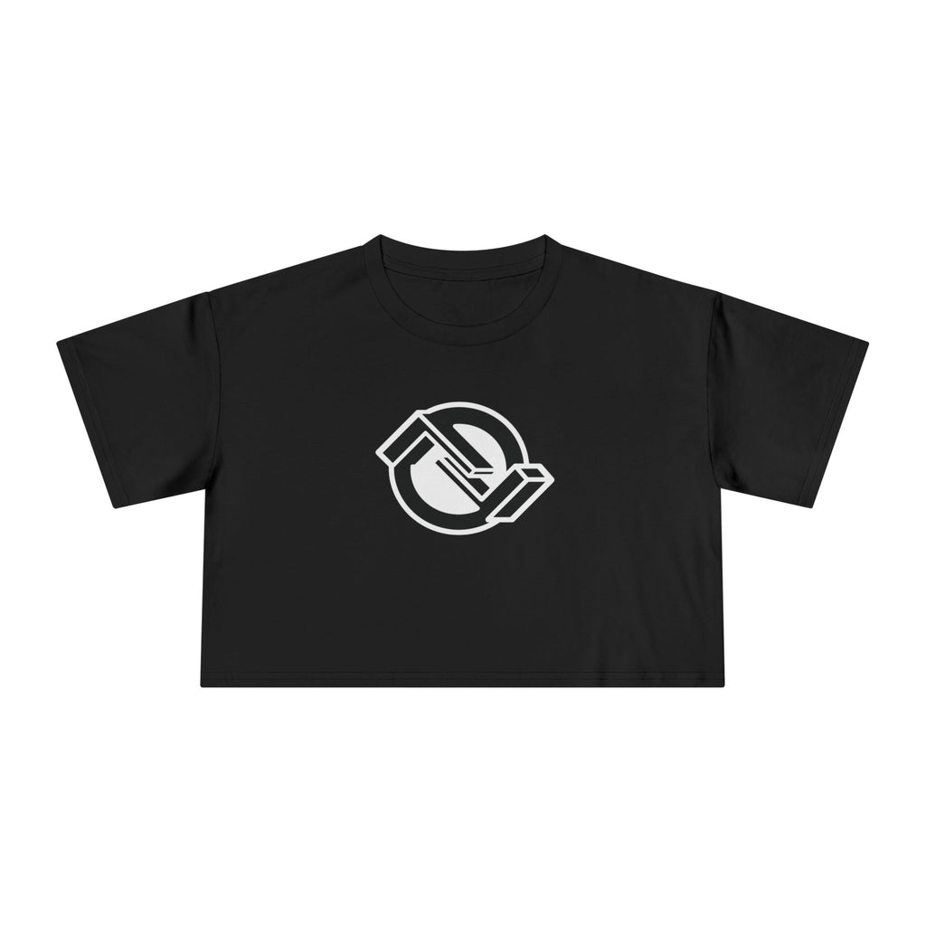Inverted Logo Crop Tee