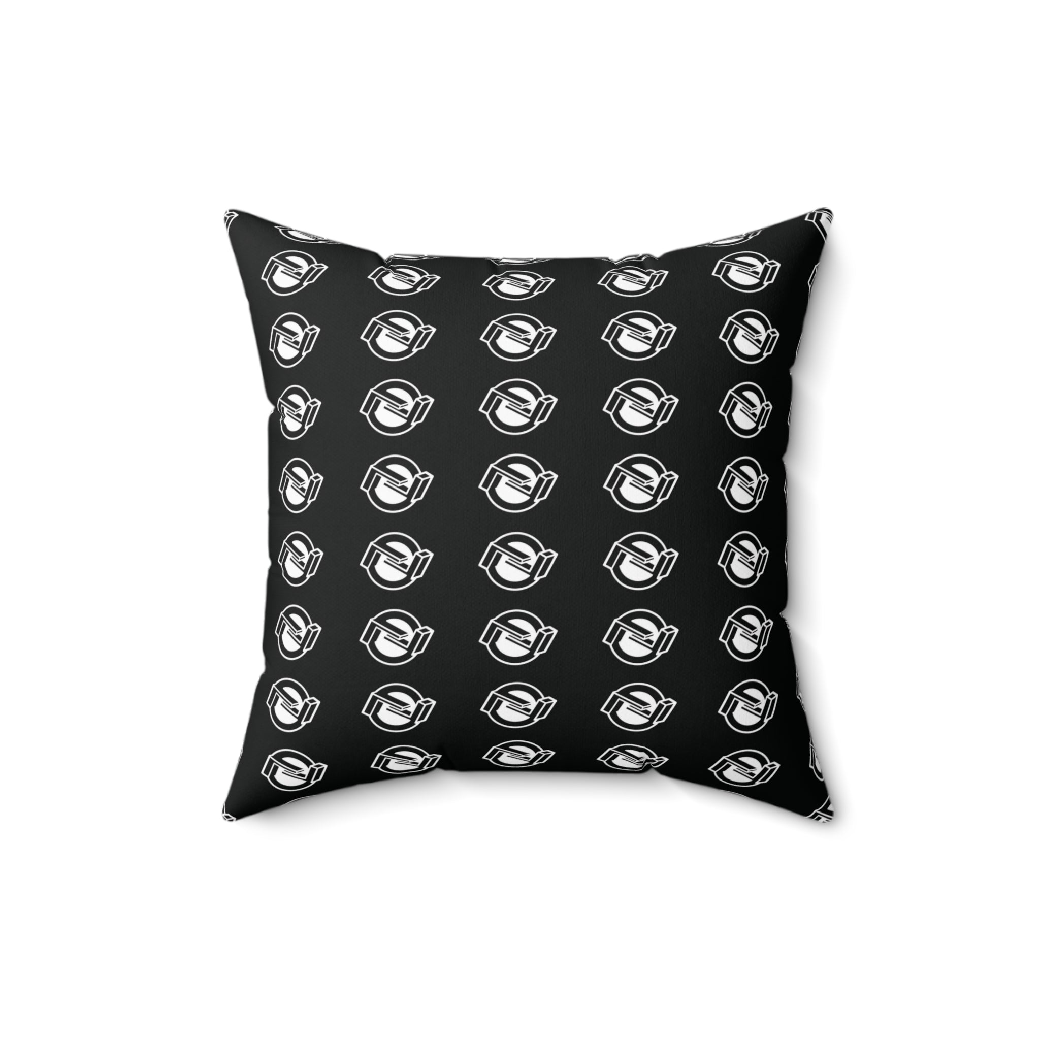 Multi-logo Throw Pillow