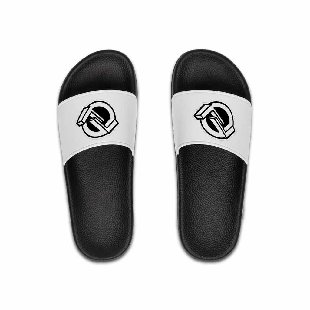 Men's Logo Slides (White)