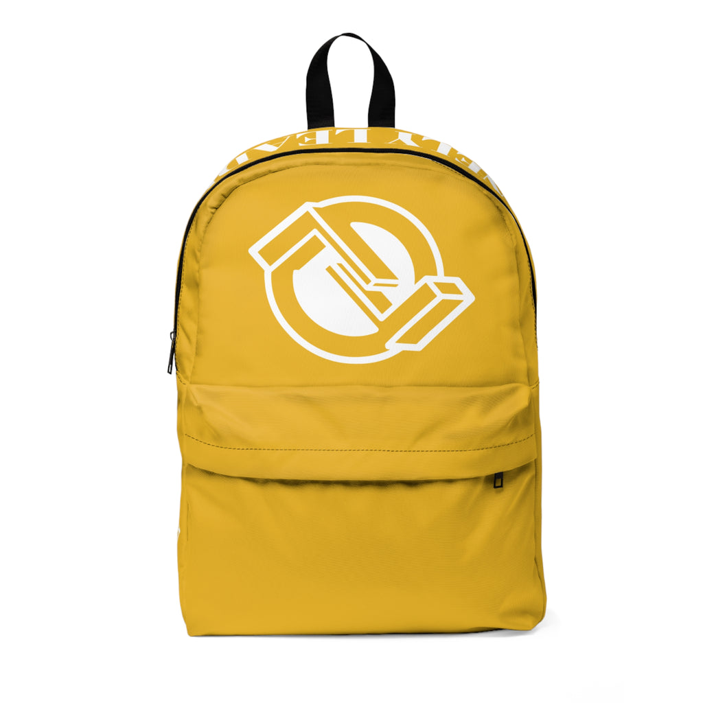 Name & Logo Backpack (Yellow)