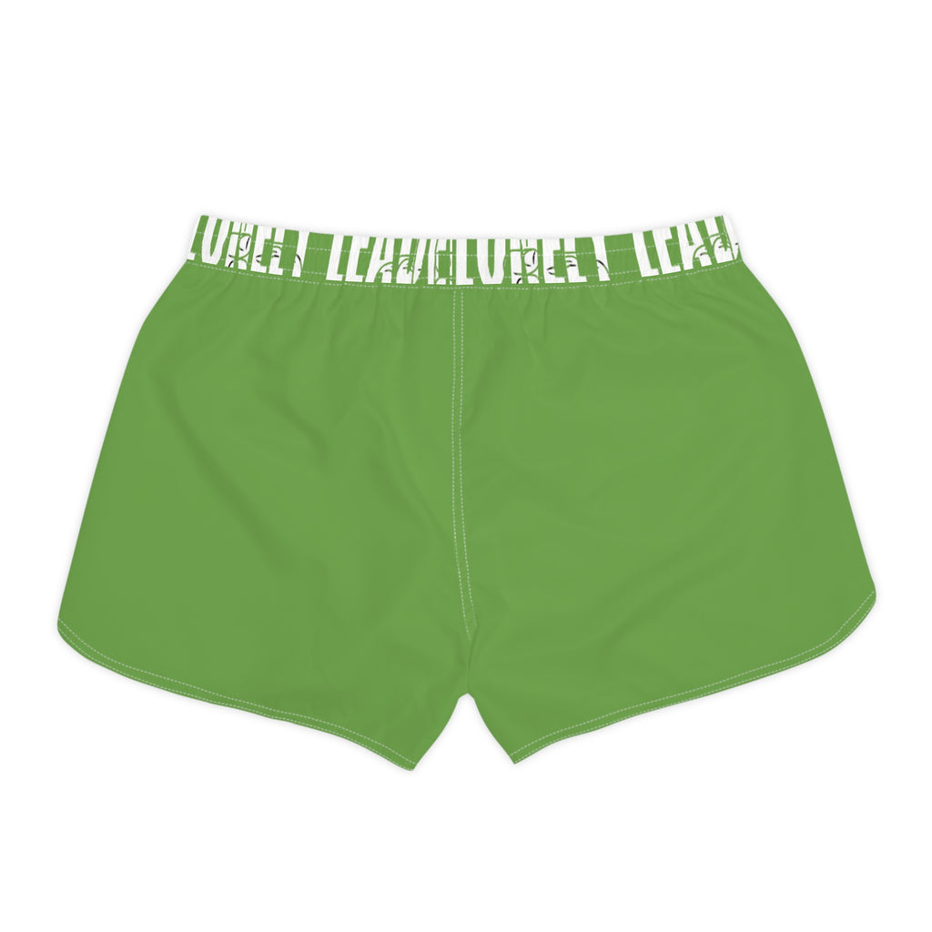 Women’s Pocket Logo Lounge Shorts (Light Green)