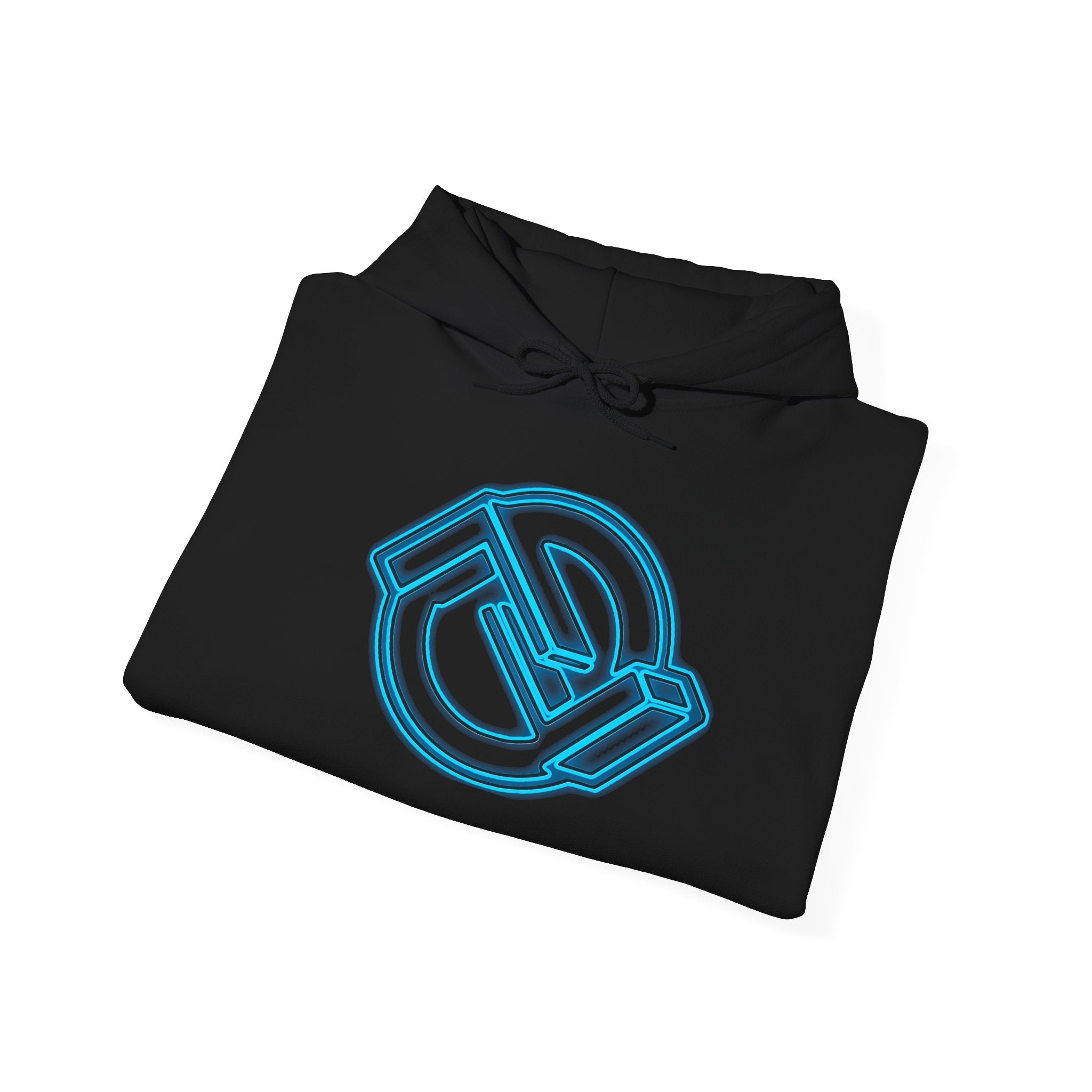 Neon Logo Hoodie (Blue)