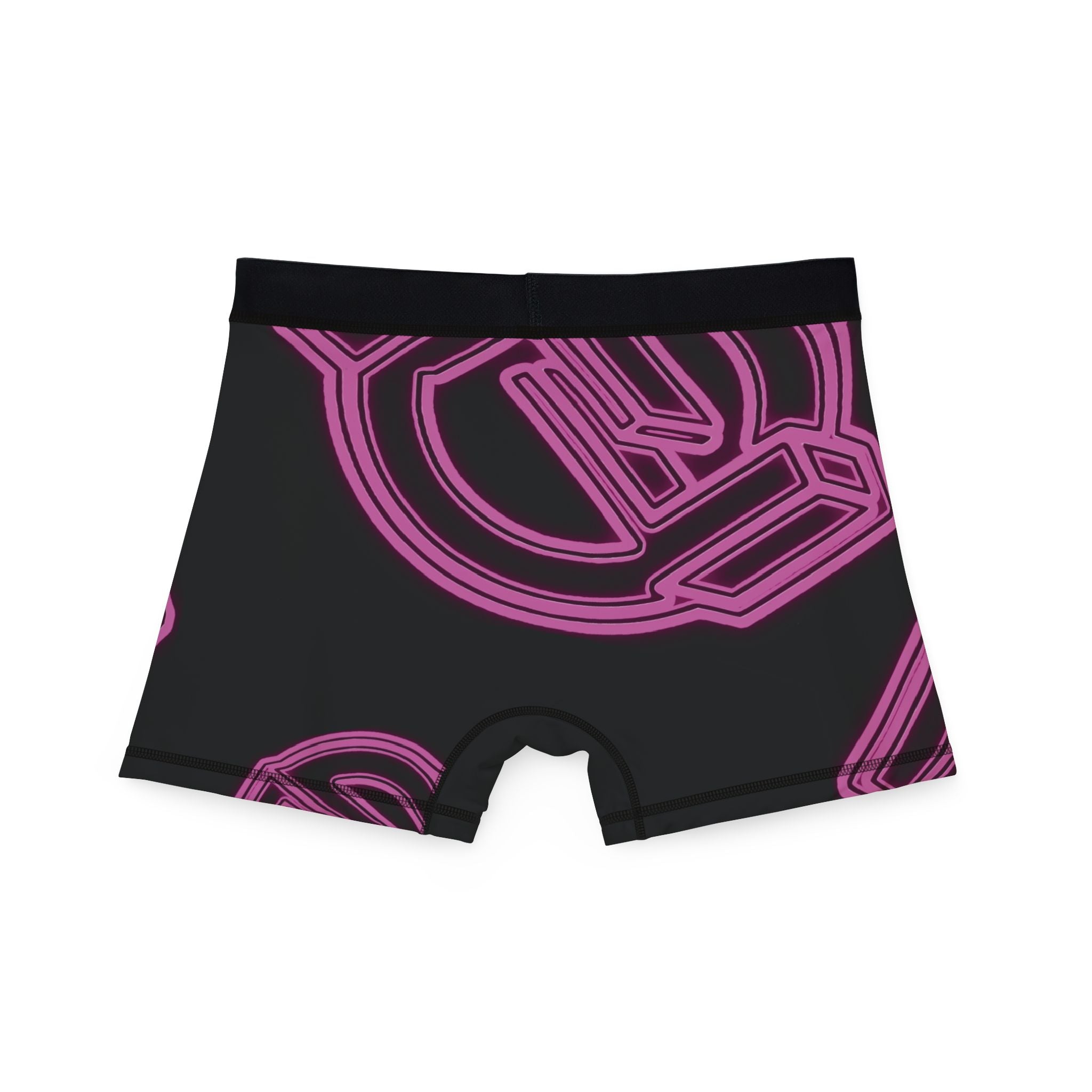 Neon Pink Logo Boxer Briefs