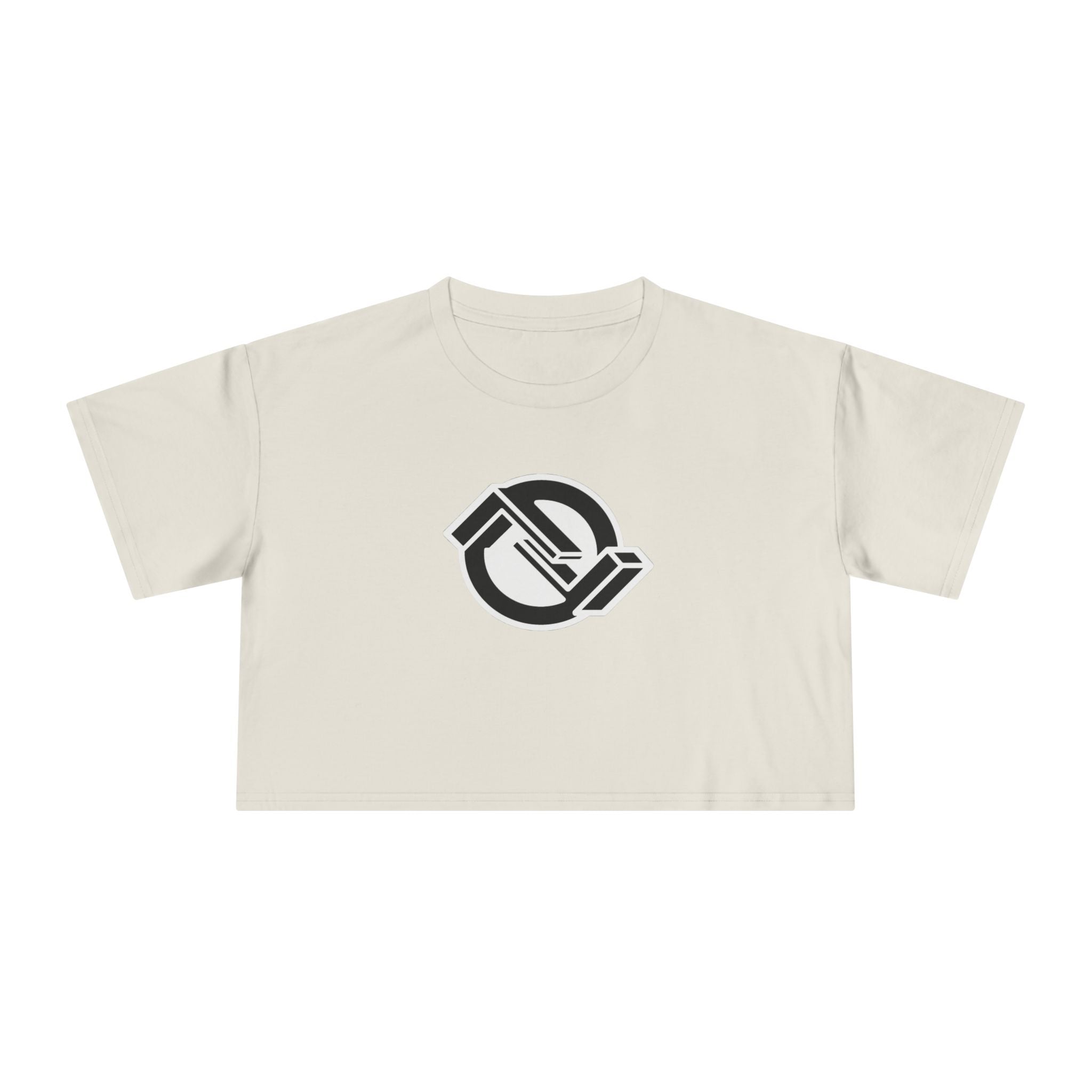 Inverted Logo Crop Tee