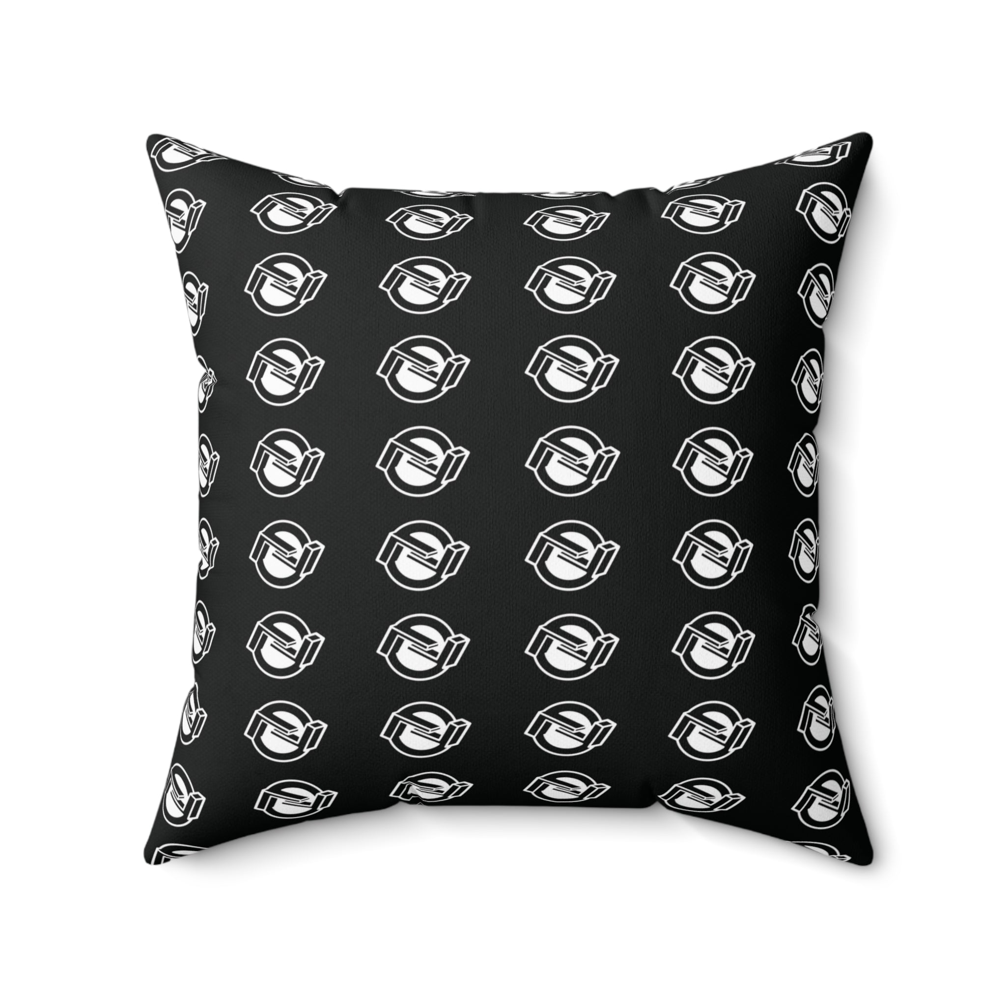 Multi-logo Throw Pillow