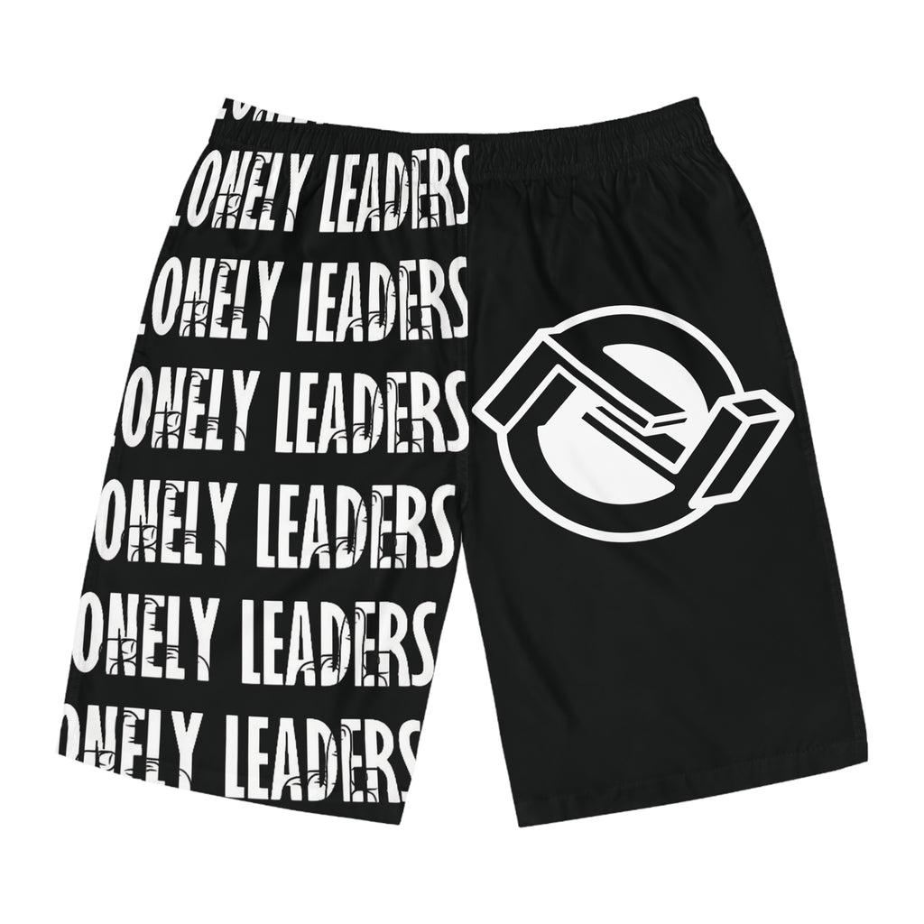 Name & Logo Men’s Board Shorts (Black)