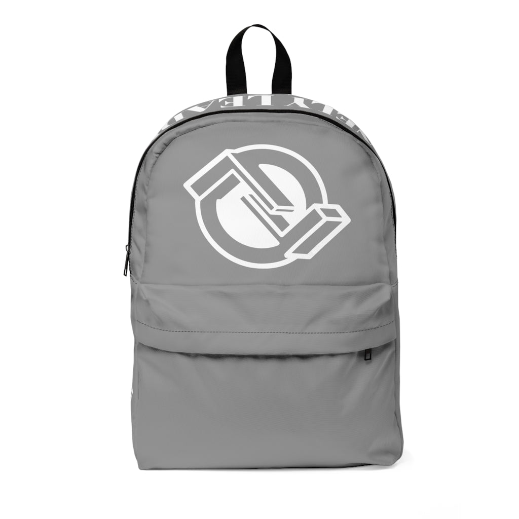 Name & Logo Backpack (Grey)