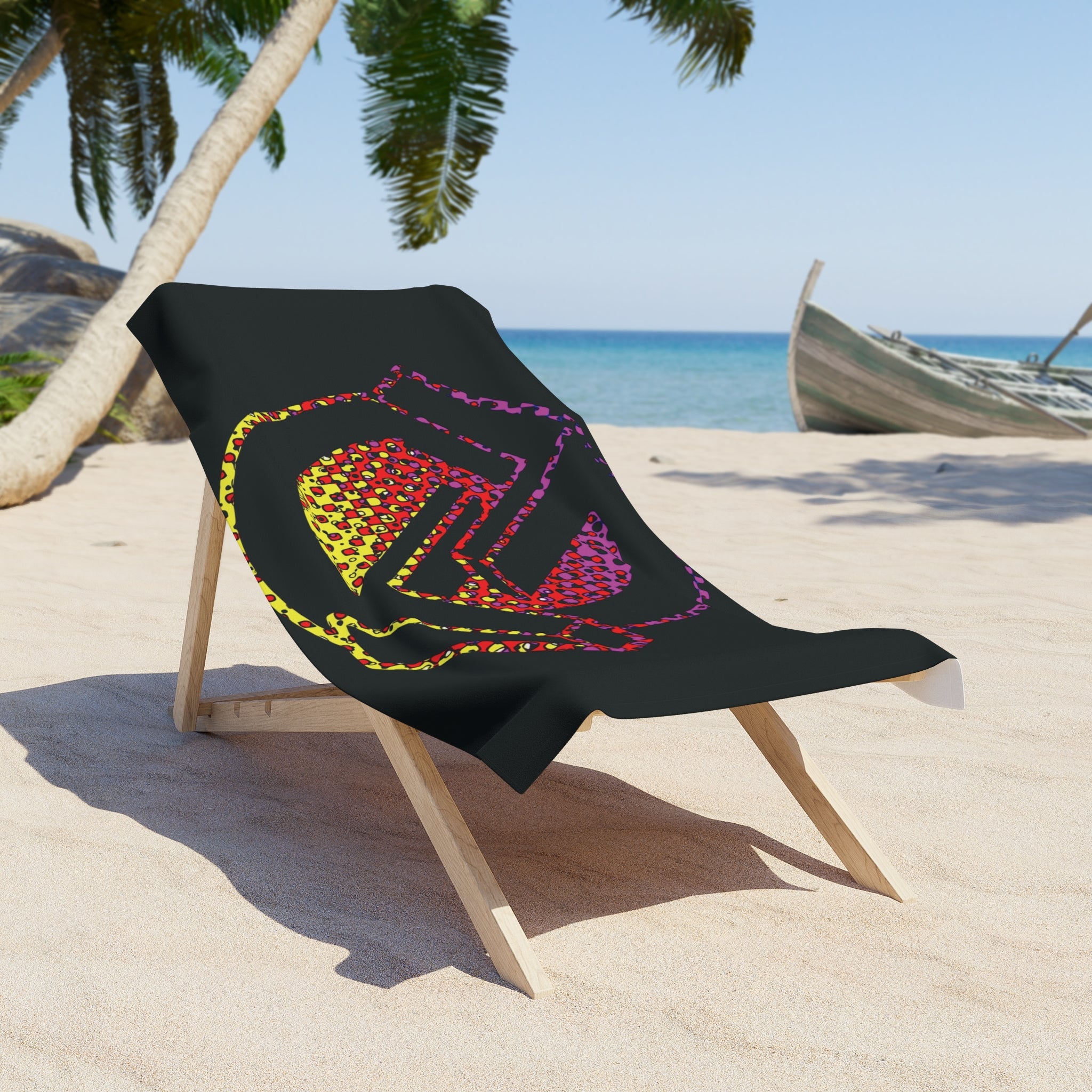 Miami Nights—Suds Beach Towel