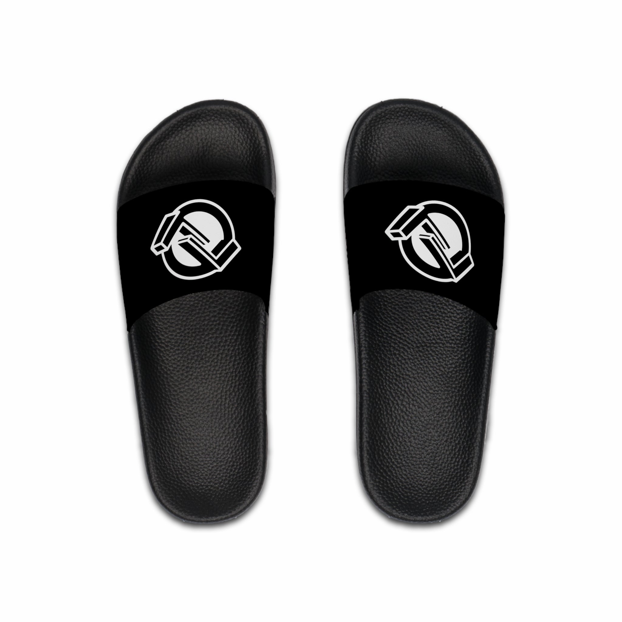 Men's Logo Slides (Black)