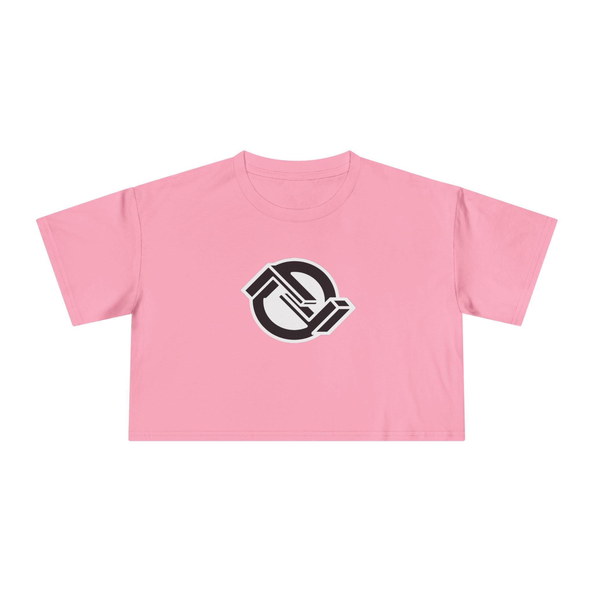Inverted Logo Crop Tee