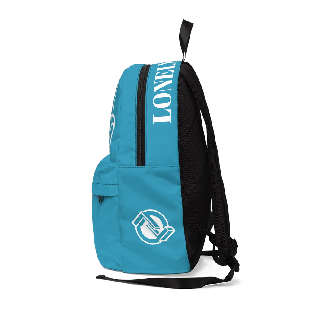 Name & Logo Backpack (Turquoise)