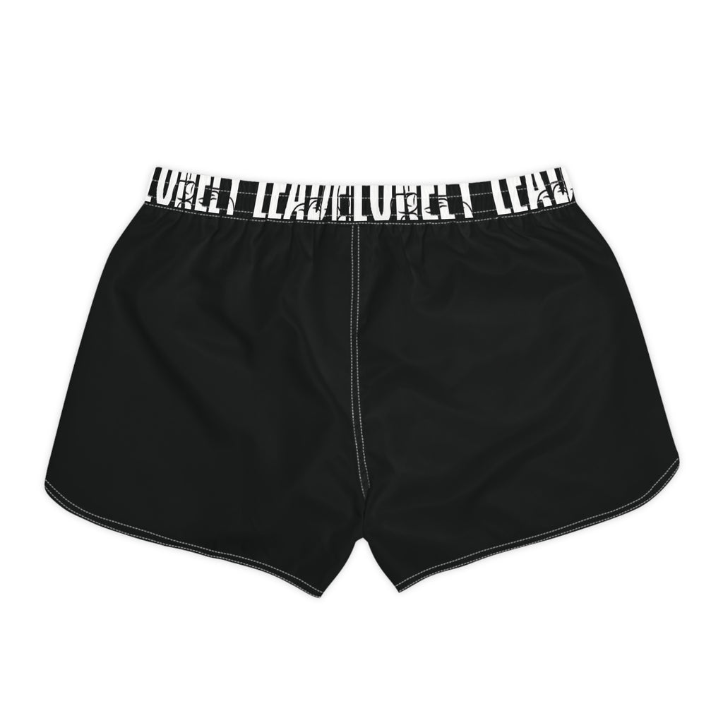 Women’s Pocket Logo Lounge Shorts (Black)