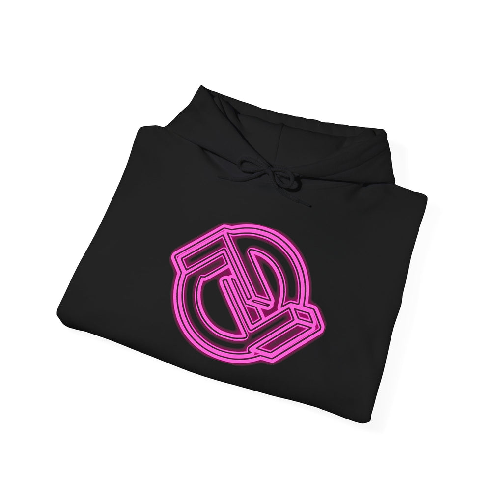 Neon Logo Hoodie (Pink)