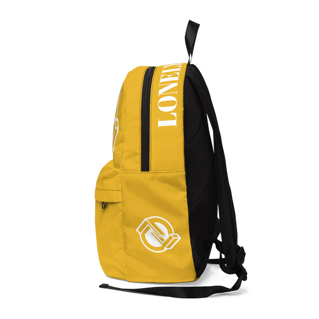 Name & Logo Backpack (Yellow)