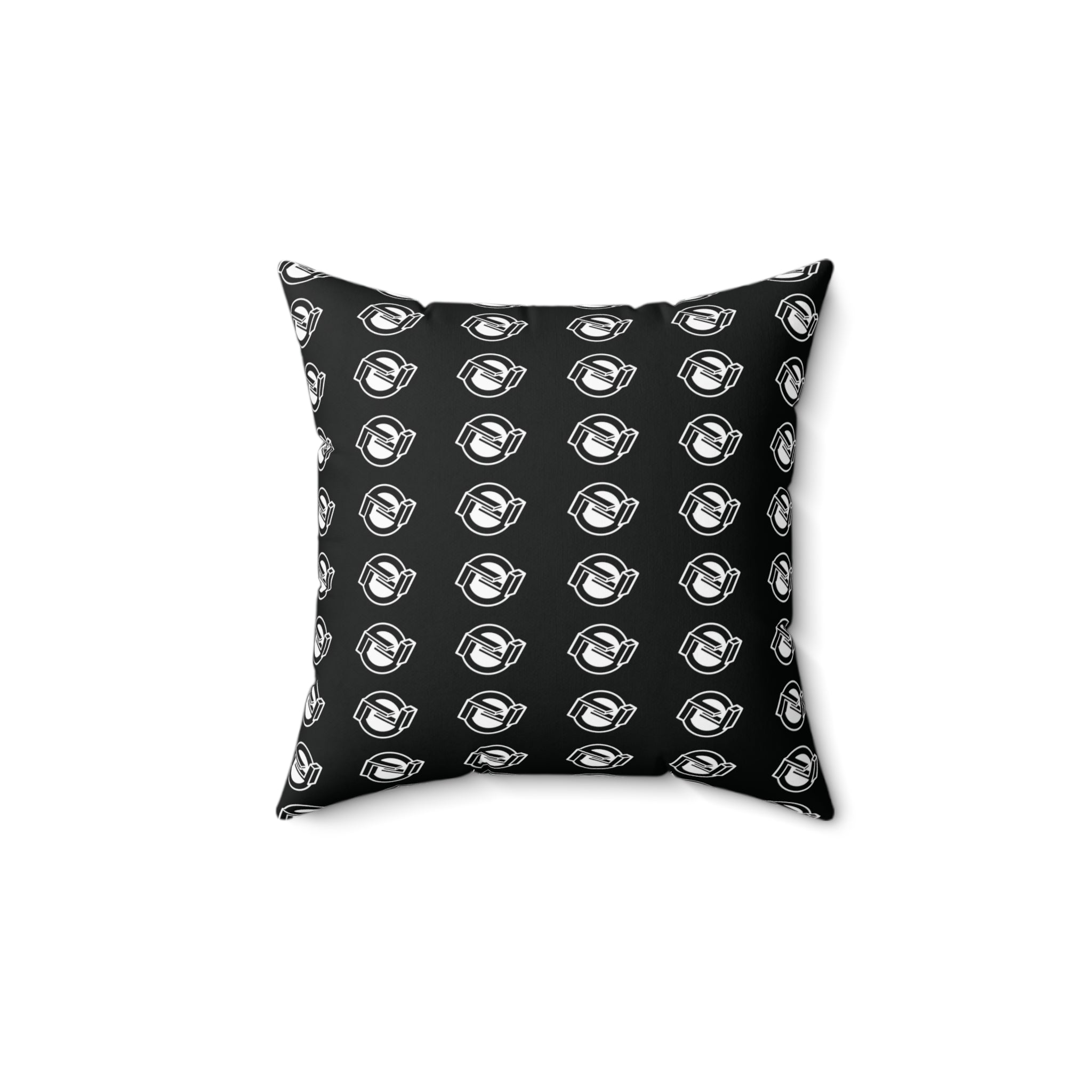 Multi-logo Throw Pillow