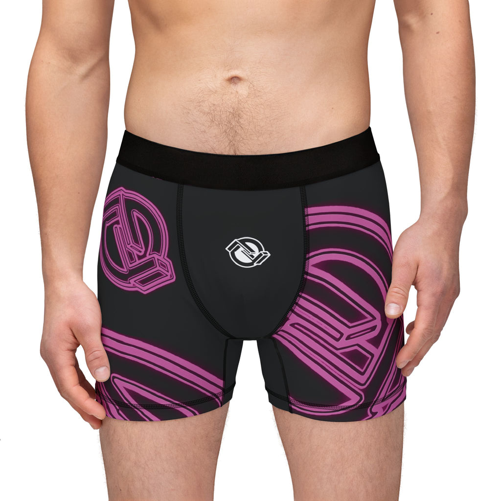 Neon Pink Logo Boxer Briefs