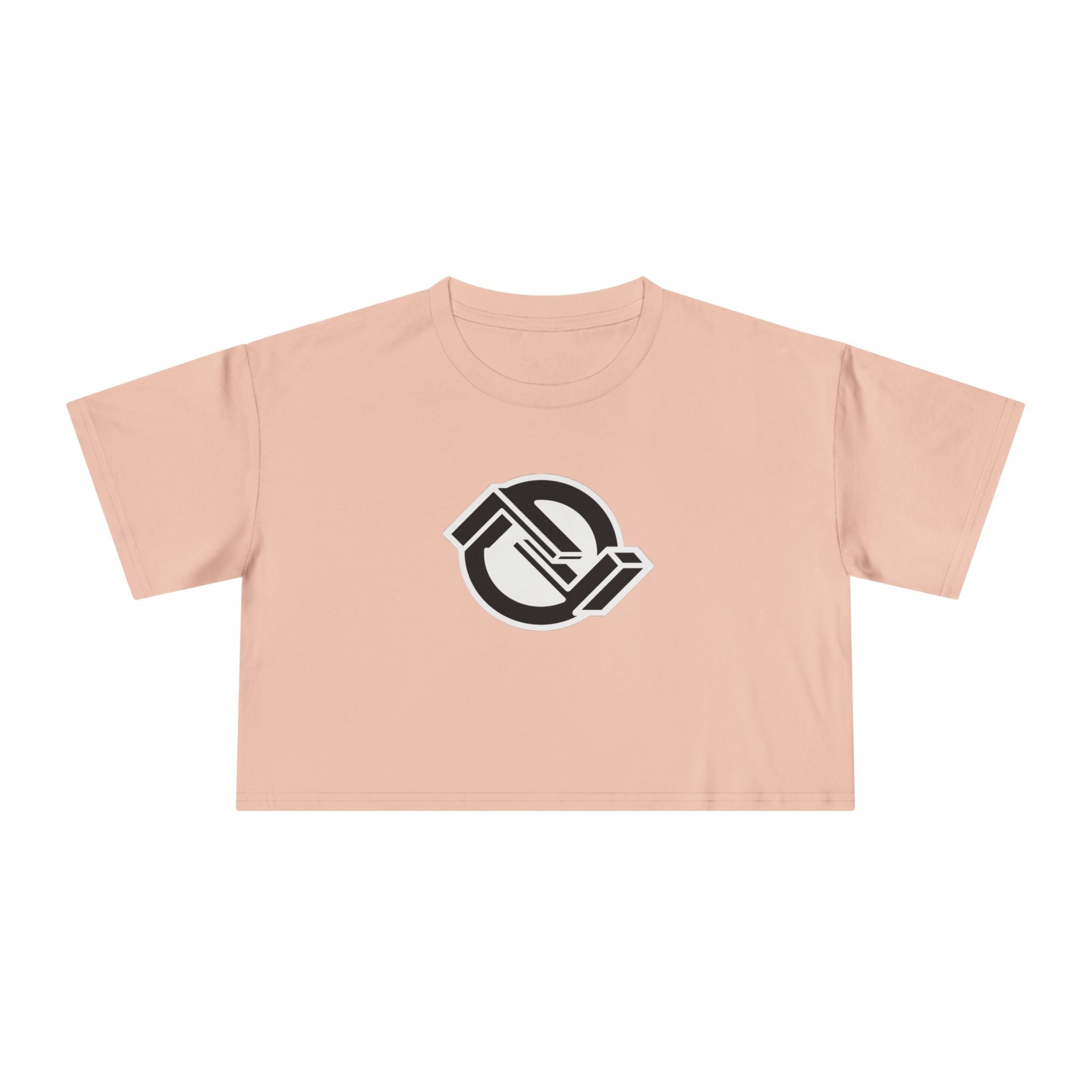 Inverted Logo Crop Tee