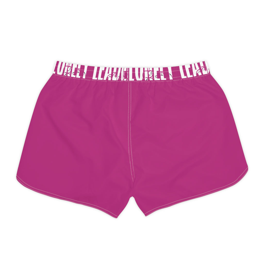 Women’s Pocket Logo Lounge Shorts (Pink)